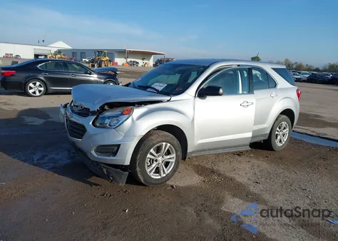 2017 Chevrolet Equinox Ls из США, поврежденный, VIN 2GNALBEK1H1517378
